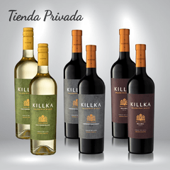 killka sauvignon blanc - killka cabernet franc - killka malbec - bodega salentein