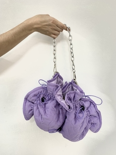 PUFFER BAG LILA - THERAPY RECYCLE AND EXORCISE