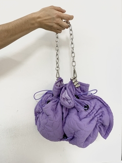 PUFFER BAG LILA en internet