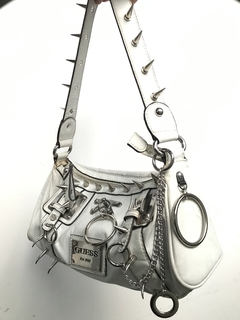 MINIBAG GUESS WHITE - comprar online