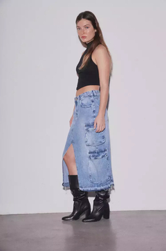 POLLERA MIDI CARGO - MioStore