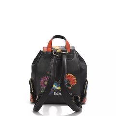 MOCHILA BUTTER FLOWER BLACK (BF16766) - MioStore