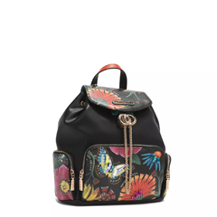 MOCHILA BUTTER FLOWER BLACK (BF16766) - comprar online