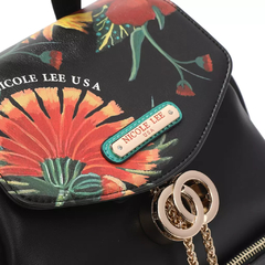 MOCHILA BUTTER FLOWER BLACK (BF16766) en internet