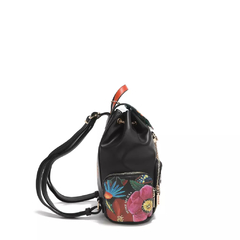 MOCHILA BUTTER FLOWER BLACK (BF16766) - tienda online