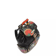 MOCHILA BUTTER FLOWER BLACK (BF16766)