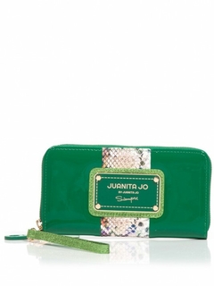 BILLETERA HAND POCKET EFECTO CHAROL + LATA