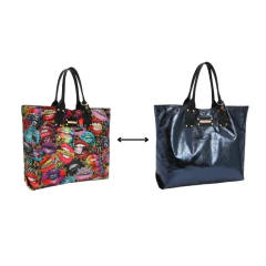 BOLSO SHOPPER REVERSIBLE ALL EMOTION (P15435) - tienda online