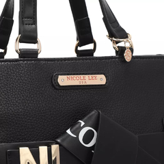 CARTERA ZURI RIBBON BLACK (P16771) en internet