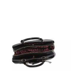 CARTERA DE MANO ZURI RIBBON BLACK (P16772) en internet
