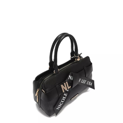 CARTERA DE MANO ZURI RIBBON BLACK (P16772) - comprar online
