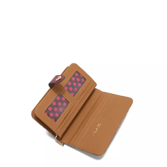 BILLETERA BUTTER FLOWER BLACK (PRT6700) - tienda online