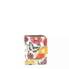 BILLETERA BUTTER FLOWER WHITE (PRT6903)
