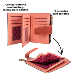 Imagen de BILLETERA SARA IS SOFT BUT STRONG (PRT7110)