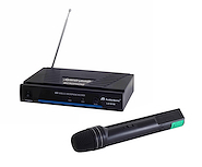 MICROFONO INALAMBICO AUDIOSONIC LX707 H VHF DE MANO SIMPLE
