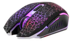 Mouse Optico Gamer Retroiluminado 4 Botones Xtrike Me