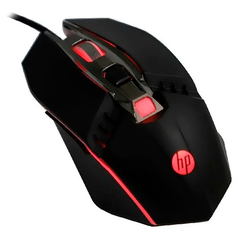 Mouse Gamer Hp M270 Luz Led Optico Black Usb