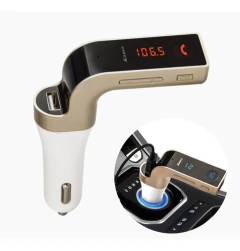 Sintonizador Adaptador Fm Auto Bluetooth Usb Manos Libres