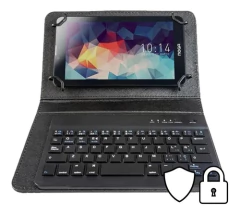 Funda Teclado Bluetooth Universal Tablet 10 11 Pulgada