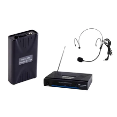 Microfono Simple Vincha Inalambrico Vhf Lx 101h