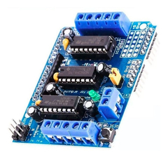Motor Shield Driver L293d Puente H Pap Dc Servo Arduino L293