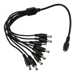 Cable Conector de Alimentacion Divisor 1 a 8 Plug Pronext (AR 8 SPLITTER)