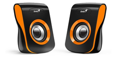 Parlante pa PC USB Genius SP-Q180 Negro/Naranja