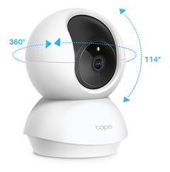 CAMARA IP WIFI TP-LINK TAPO C200 | DOMO PTZ INTERIOR | 1080P | LECTOR MICRO SD | ALARMA LUZ Y SONIDO | AUDIO DOBLE VIA2103 en internet
