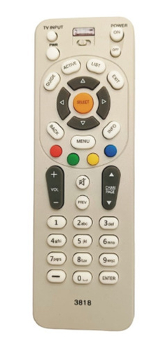 Control Remoto Cuadrado Chico Directv