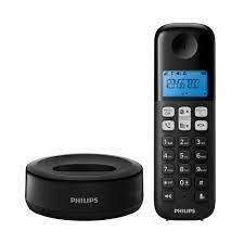 Teléfono inalámbrico Philips D131 negro