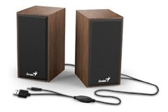 Parlante USB Genius SP-HF180A Madera
