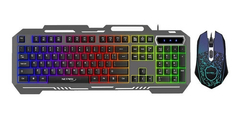 Telcado + Mouse USB Gamer Netmak Ghost RGB