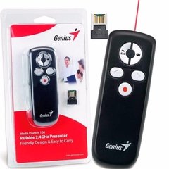 Puntero Laser Genius Media Pointer 100 2.4 Ghz
