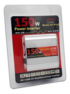 Convertidor Inversor 12v 220v 150w Náutica Camping Auto Usb - comprar online