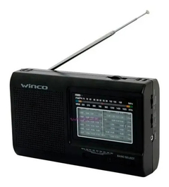 Radio Portatil AM/FM Winco (W-2005) 9 Banda
