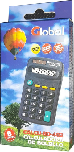 Calculadora CALCU-8D-402 de 8 digitos