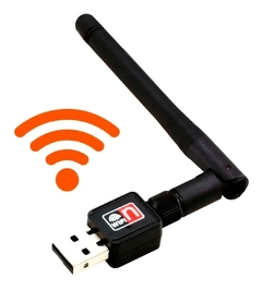 Adaptador Usb 2.0 Wifi 802.11n Con Antena Wireless 300mbps