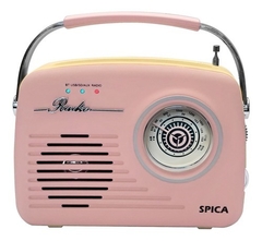 Radio Vintage Parlante Bluetooth Portatil Spica Sp120 - comprar online