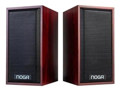 Parlantes Escritorio Pc NOGA Madera Ng-509 Notebook
