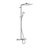 HANSGROHE Crometta E 27298000 Showerpipe 240 1 jet con pico y termostato