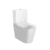 ROCA Inspira Round A342526000 Taza Rimeless adosada a pared con salida dual