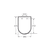 ROCA Hall A801620004 Tapa y asiento para inodoro - comprar online