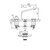 FV Chalten 0207/H4-CR Juego de grifos para lavatorio + desagüe "soft touch" - comprar online