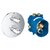 GROHE Grohtherm 19984000 + 35500000 Mezclador termostático de ducha