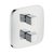 HANSGROHE Pura Vida 15777000 + 01800180 Inversor iControl empotrado, para 3 salidas de agua - comprar online