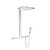 HANSGROHE Rainmaker Select 27106400 Ducha fija con termostato y soporte