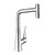 HANSGROHE Metris 73816000 Mezclador monomando de cocina con ducha extraíble