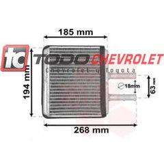 RADIADOR AVEO CALEFAC.*** - comprar online