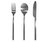 Set x 3 Utensilios Plata 20cm