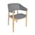 Silla Maddoc Dark Grey